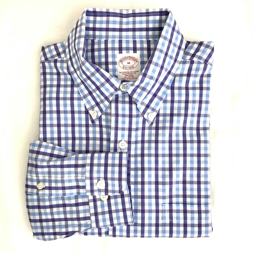 Brooks Brothers Original Polo Non-Iron-M - Picture 1 of 5